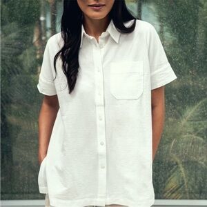 Women's Hybrid Seersucker Shirt
